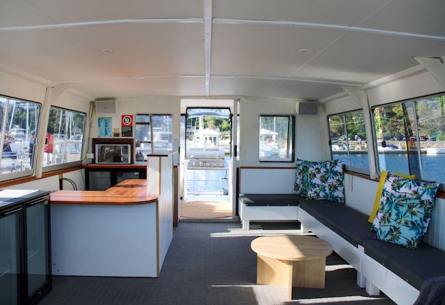 Saloon Stern view